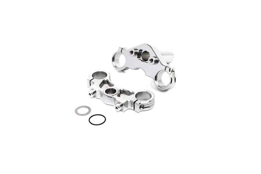 Losi Silver Aluminium Triple Clamp Set image 84411