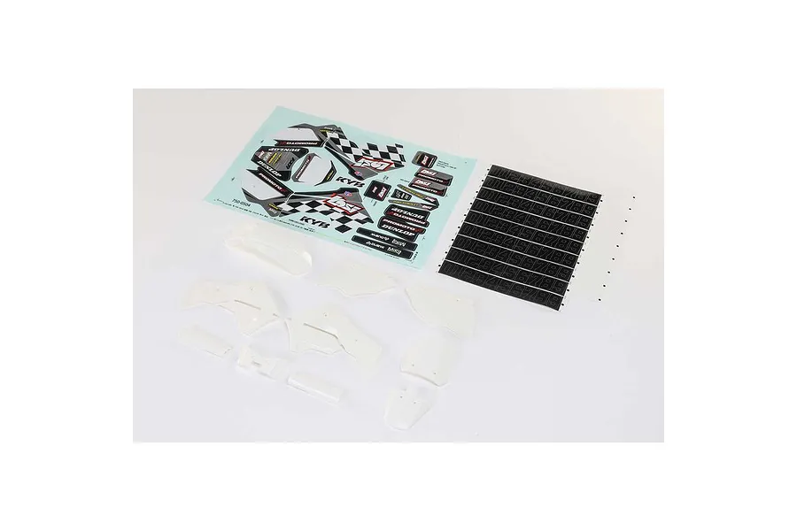 Losi White Plastics w/ Wraps &amp;amp; Decals image 84437
