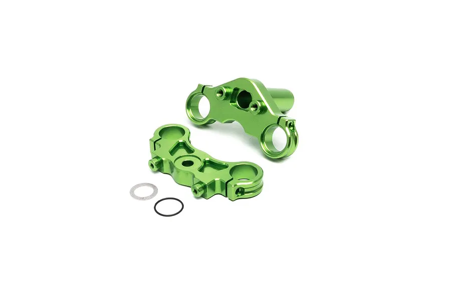 Losi Green Aluminium Triple Clamp Set image 84440