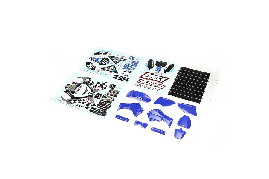 Losi Blue Plastics w/ Wraps &amp;amp; Decals image 84442