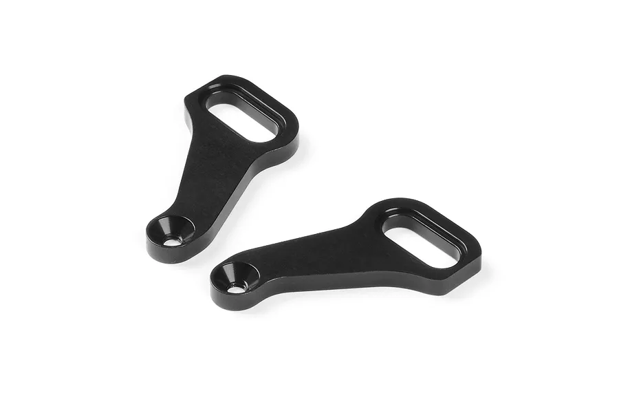 XRAY Black 7075-T6 Aluminium Rear ARS Plates image 84476