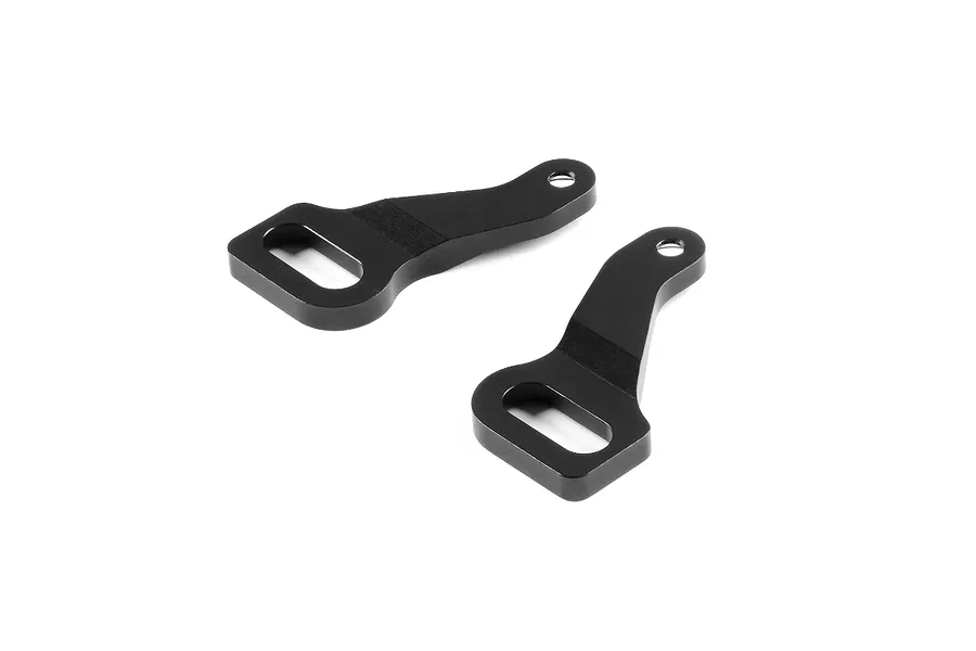 XRAY Black 7075-T6 Aluminium Front Steering Plates image 84477