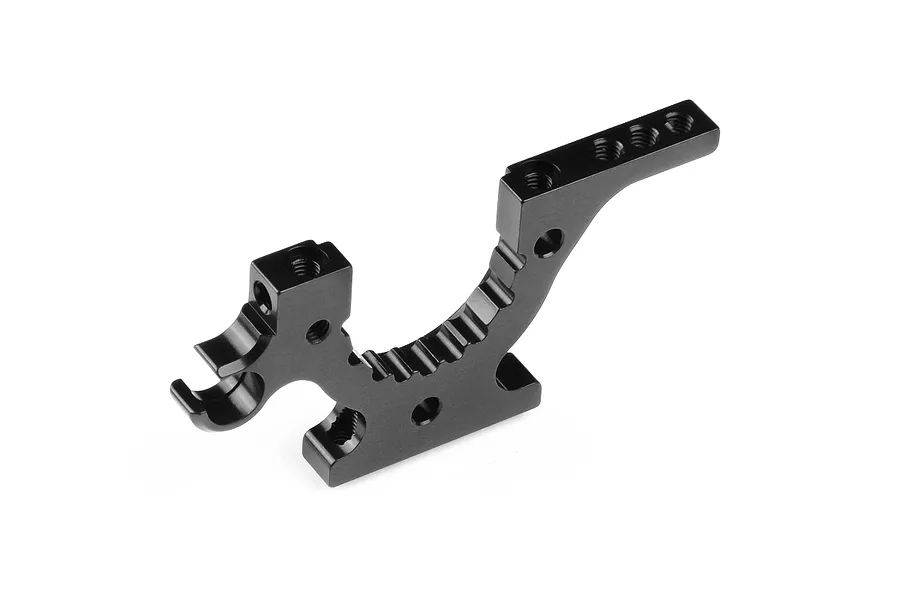 XRAY Black 7075-T6 Aluminium Lower Bulkhead Front L/Rear R 1Pc image 84485