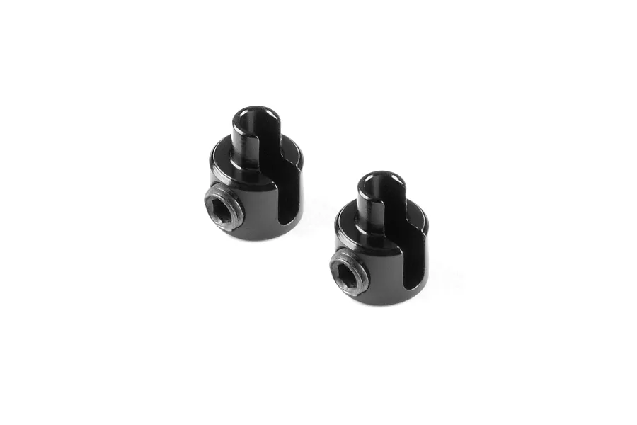 XRAY Black Aluminium 2-6mm Anti Roll Bar Bushings image 84491
