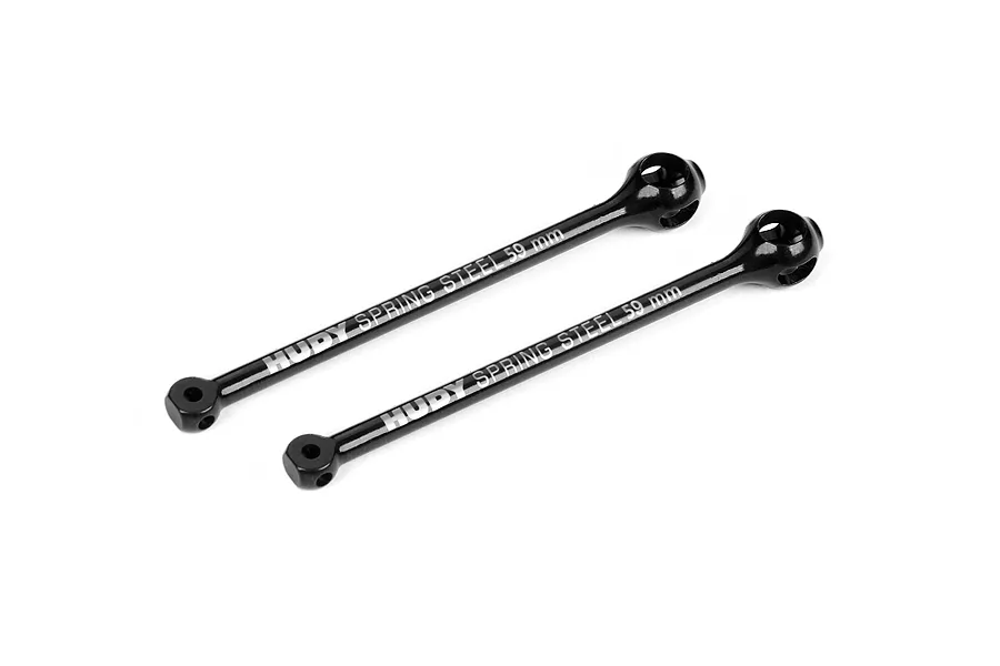 XRAY 58mm Hudy Spring Steel Ball Bearing Driveshaft 2Pcs image 84505