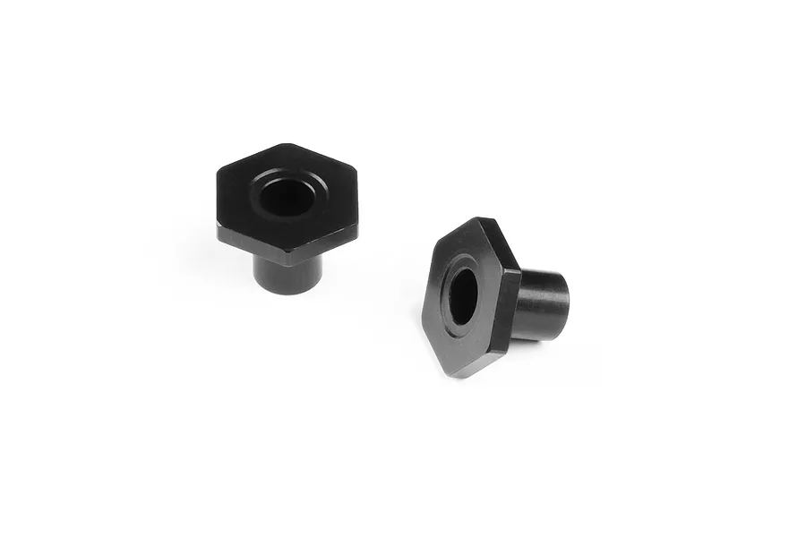 XRAY Black 7075-T6 Aluminium Spring Clip Wheel Hubs 2Pcs image 84508