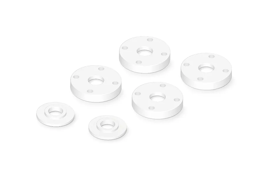 XRAY 1.1-1.2mm 4 Hole Delrin Shock Pistons 6 Pcs image 84523