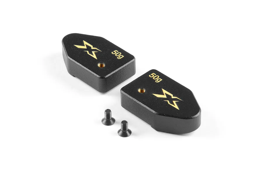 XRAY 50g Front Left and Right Balancing Weights 2Pcs image 84537