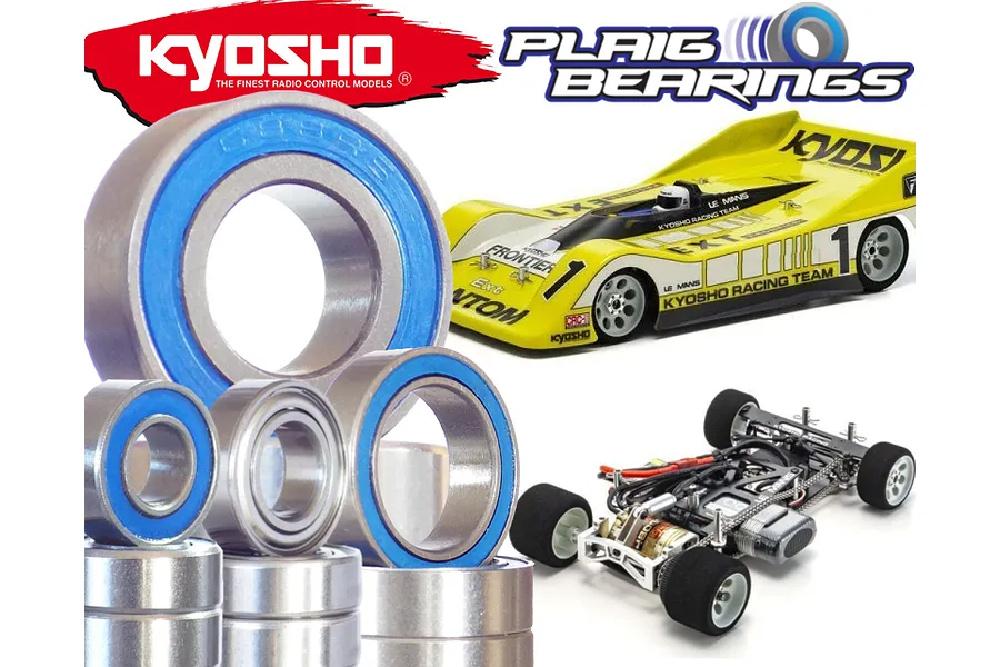 Plaig RC Kyosho Fantom EP 4WD Premium Bearing Kit image 1
