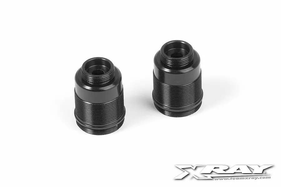 XRAY Black Aluminium Shock Body 4Pcs image 84556