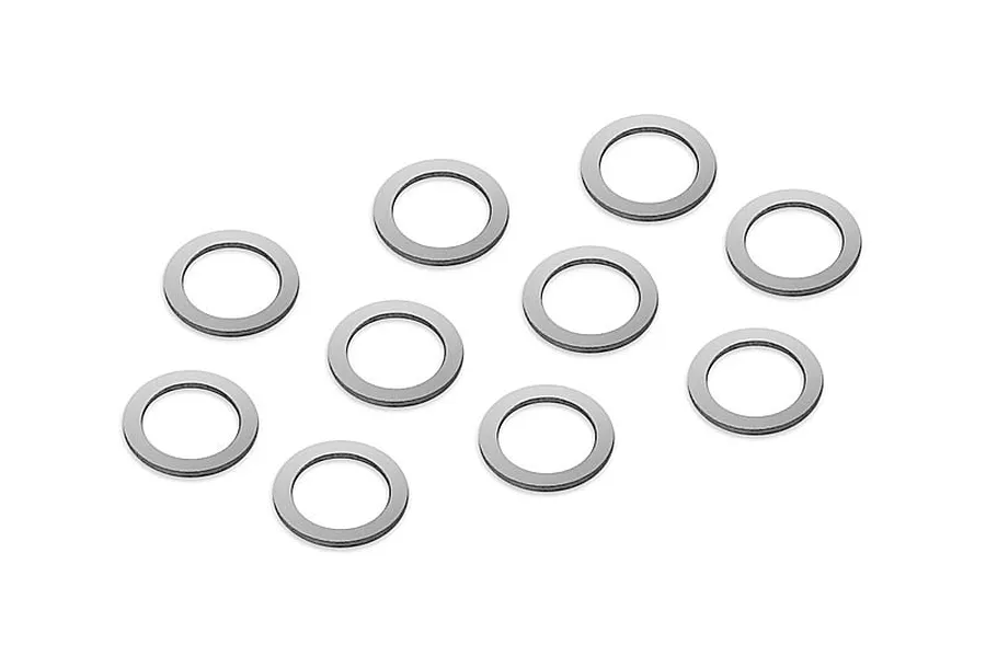 XRAY Silver 5x7x0.5mm Shim 10Pcs image 84560