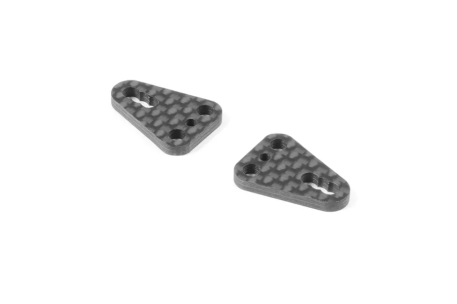 XRAY 2.2mm Carbon Fibre Pod Link Plate 2Pcs image 84569