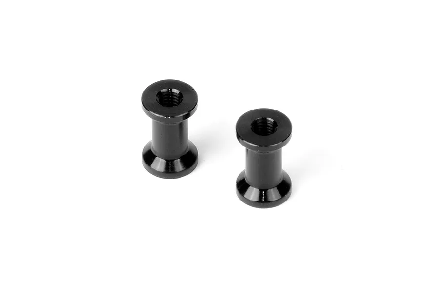 XRAY 10.5mm Black Aluminium Rear Brace Mount 2Pcs image 84589
