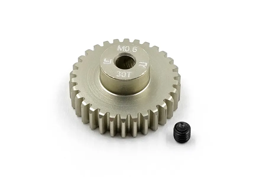 Yeah Racing Hard Coated Aluminium 30T 0.6Mod Pinion Gear image 84659