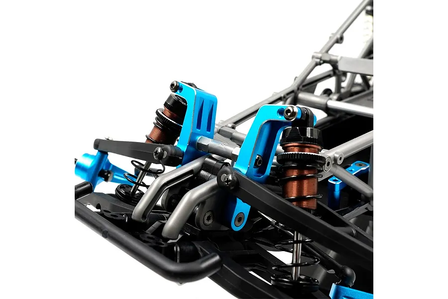 Yeah Racing Blue Aluminium Front Shock Mounts 2Pcs image 84679