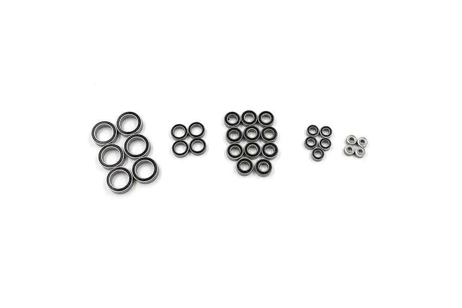 Yeah Racing Rubber &amp;amp; Metal Shielded Bearing Kit image 84691