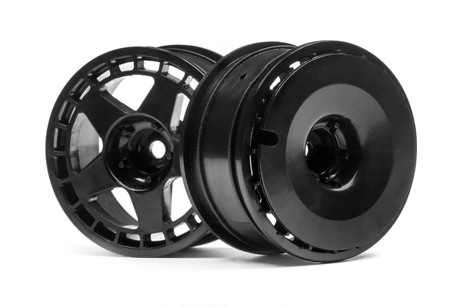 HPI 1.9&amp;quot; Fifteen52 Turbomac Black Rims 2Pcs image 8472