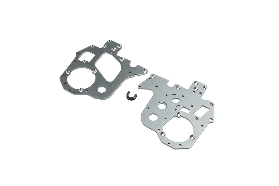 Losi Silver Aluminium Chassis Plate Set image 84715