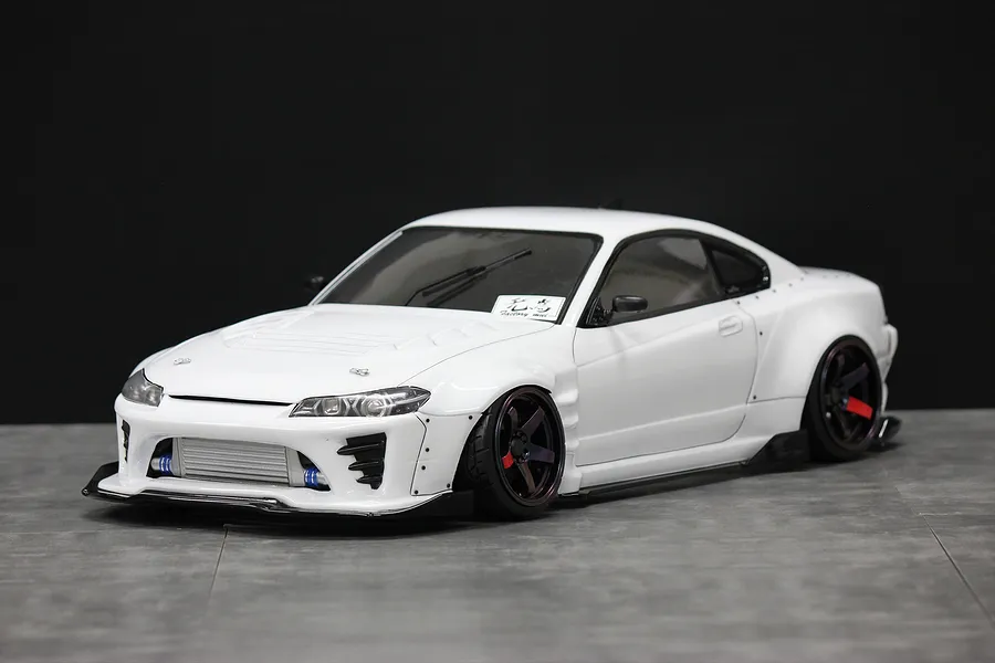 Pandora RC 1/10 Nissan Silvia S15 BLS Bn Sports Unpainted Body Shell - Clear image 84732