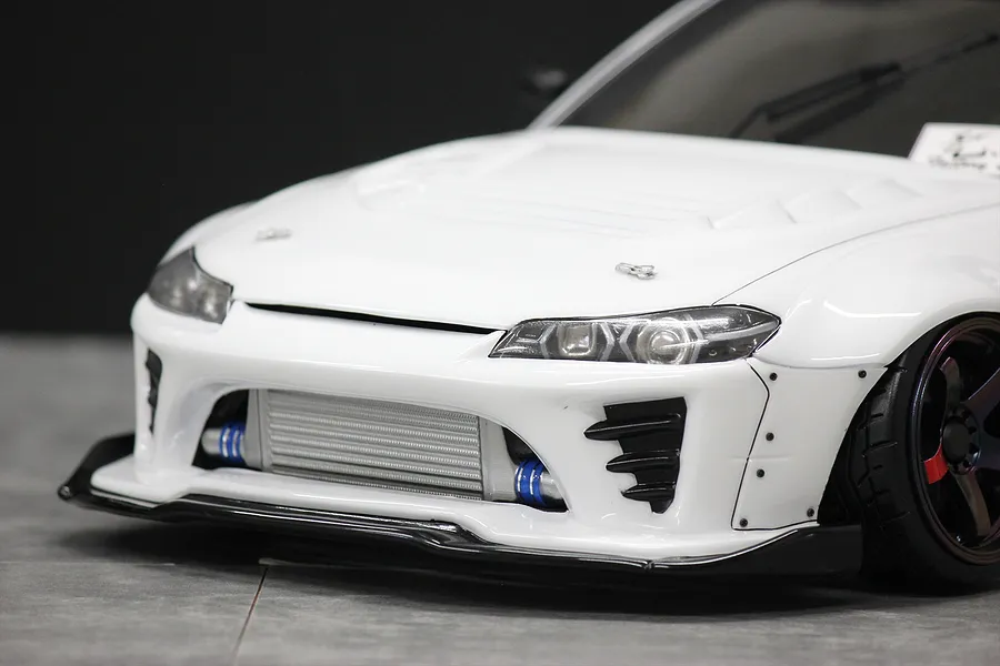 Pandora RC 1/10 Nissan Silvia S15 BLS Bn Sports Unpainted Body Shell - Clear image 5