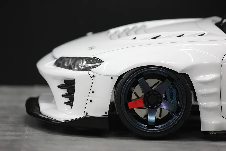 Pandora RC 1/10 Nissan Silvia S15 BLS Bn Sports Unpainted Body Shell - Clear image 6