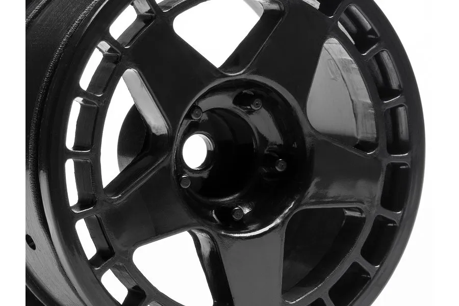 HPI 1.9&amp;quot; Fifteen52 Turbomac Black Rims 2Pcs image 8475