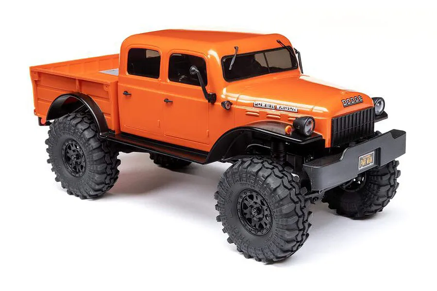 Axial SCX24 Dodge Power Wagon RC Rock Crawler Electric 4WD 1/24 Scale RTR - Orange image 84763