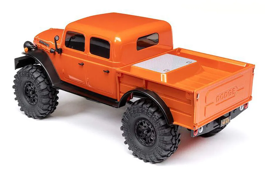 Axial SCX24 Dodge Power Wagon RC Rock Crawler Electric 4WD 1/24 Scale RTR - Orange image 84768