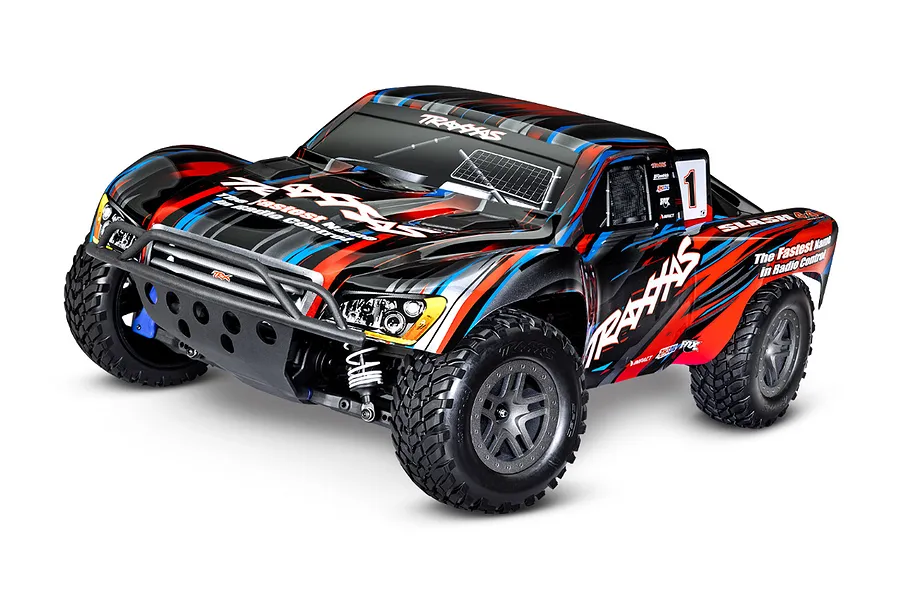Traxxas Slash 4X4 BL-2S RC Short Course Truck Electric Brushless 4WD 1/10 Scale RTR image 84818