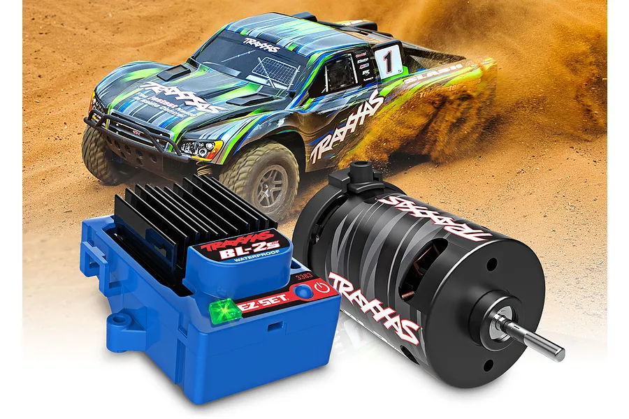 Traxxas BL-2s 3300kV Brushless Motor &amp;amp; ESC Combo image 84877