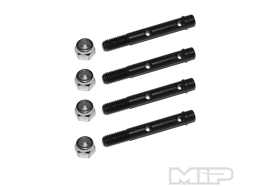 MIP HD Steel 4mm Wheel Axles 4Pcs image 84879