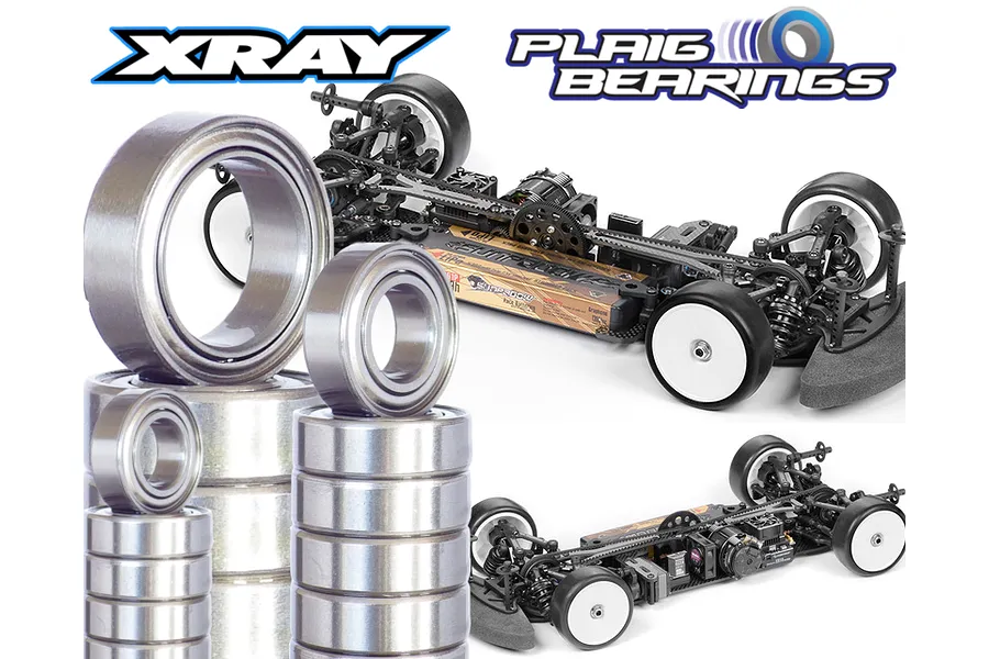 Plaig RC XRAY X4 &amp;#039;23 V2 Premium Bearing Kit image 84895