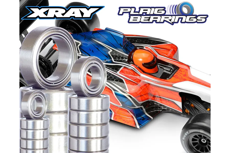 Plaig RC XRAY X1 Formula 1 V2 Premium Bearing Kit image 84896