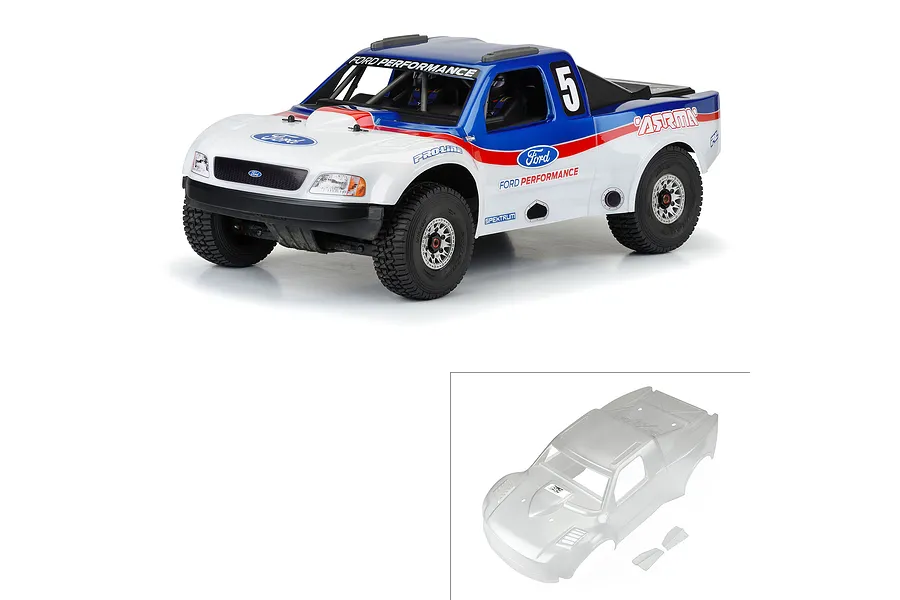 Pro-Line 1/7 1997 Ford F-150 Unpainted Body Shell - Clear image 84974