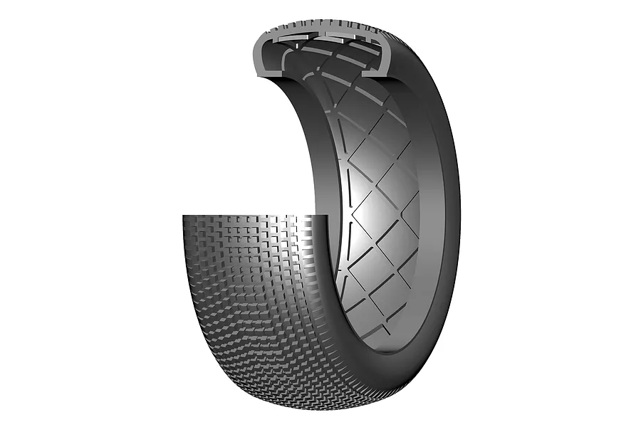 GRP 1/8 Sonic Medium Tyres 2Pcs image 84984