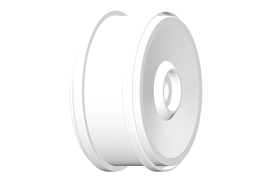 GRP 1/6 BU-Big White Dish Rims 2Pcs image 85026