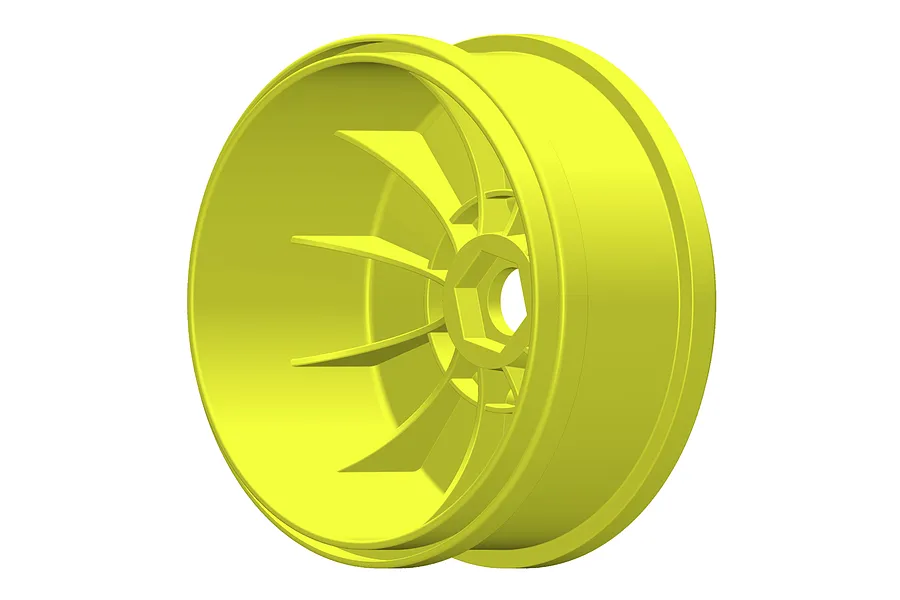 GRP 5.2&amp;quot; BU-Big Yellow Dish Rims 2Pcs image 85031