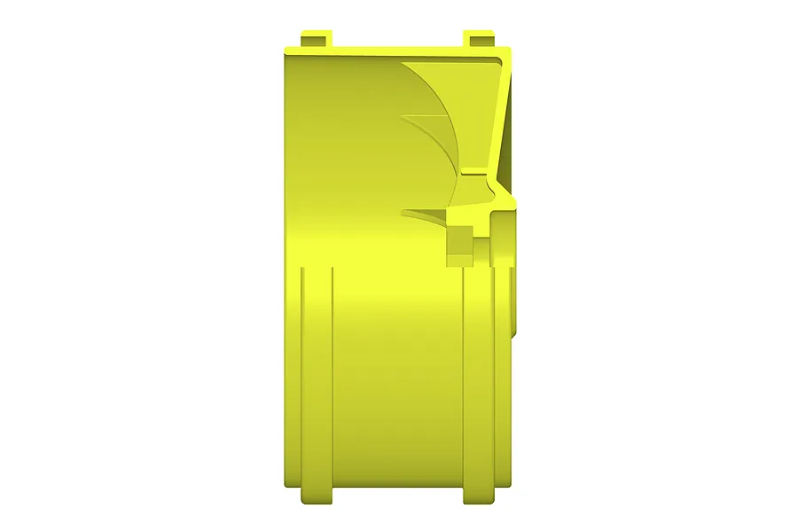 GRP 5.2&amp;quot; BU-Big Yellow Dish Rims 2Pcs image 85032