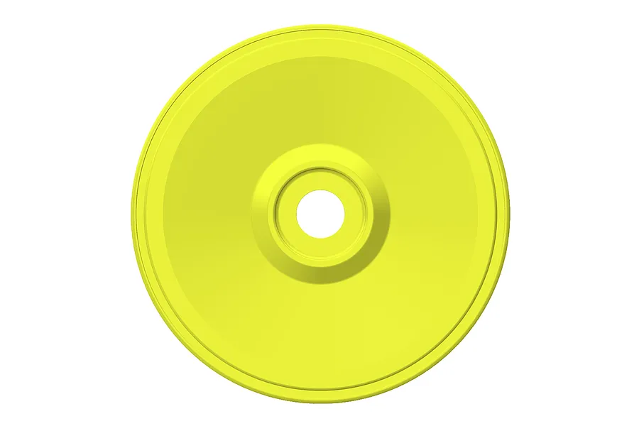 GRP 5.2&amp;quot; BU-Big Yellow Dish Rims 2Pcs image 85033