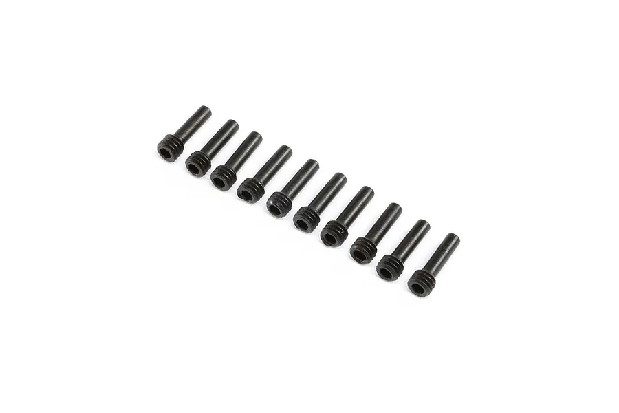 Losi 12mm Fine Thread Grub Screws 10Pcs image 85054