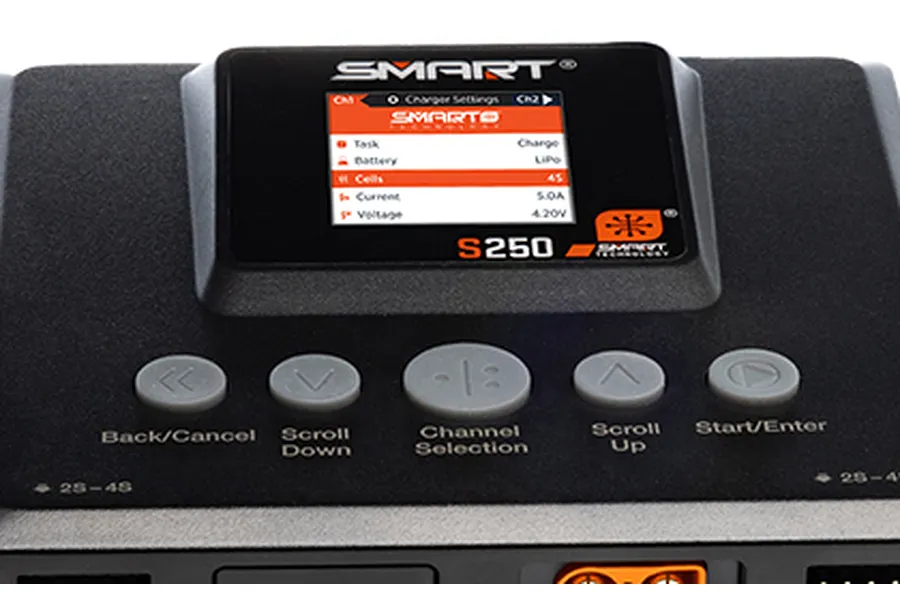 Spektrum S250 Dual Port AC 2x50W Smart Charger image 85087