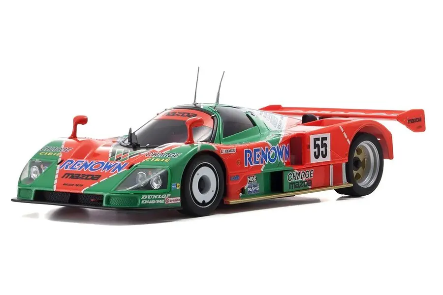 Kyosho Mini-Z Mazda 787B No.55 LM 1991 RC Car Electric RWD RTR - Renown Charge image 85115