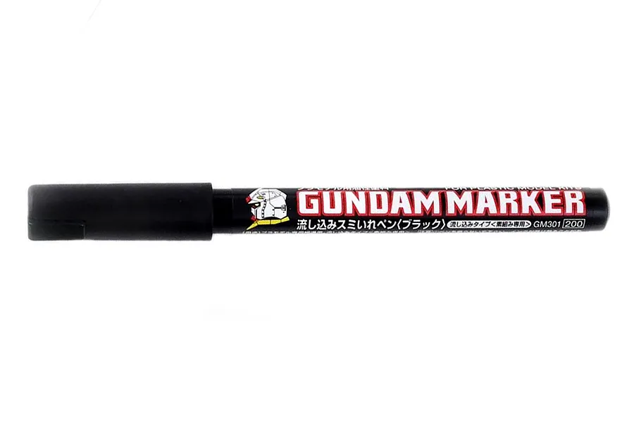 Mr Hobby Black Ultra Fine Pour Type Gundam Marker image 85171
