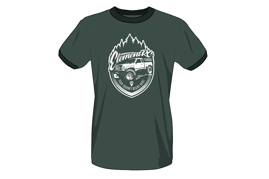 Element RC Forest Green Sendero T-Shirt - XL image 85200