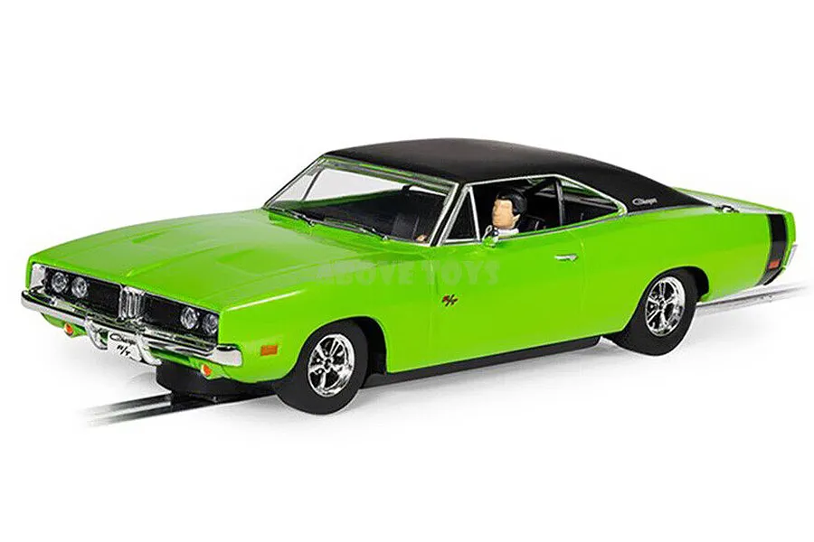 Scalextric 1/32 Dodge Charger RT &amp;#039;Sublime Green&amp;#039; Slot Car image 85216