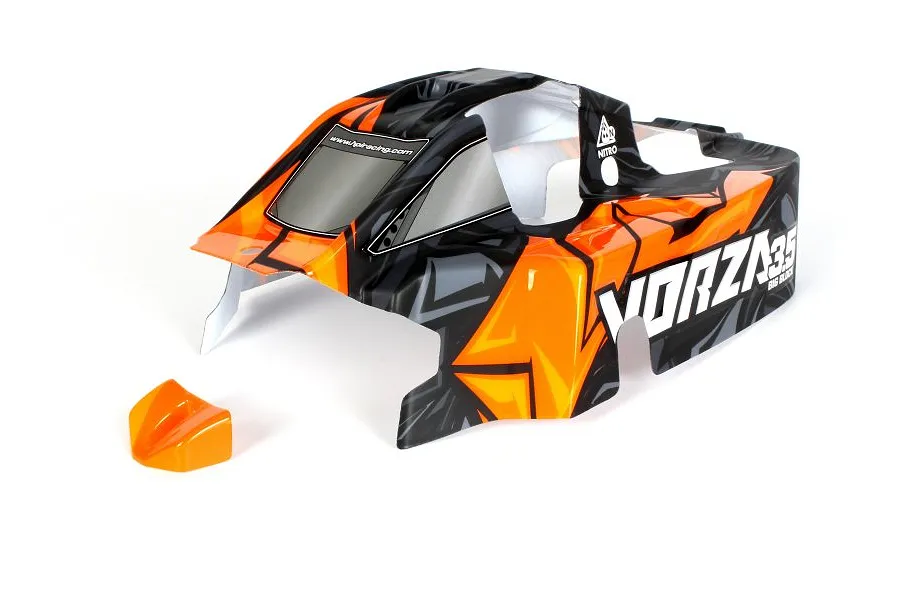 HPI 1/8 Nitro Buggy Painted Body Shell - Orange image 85291