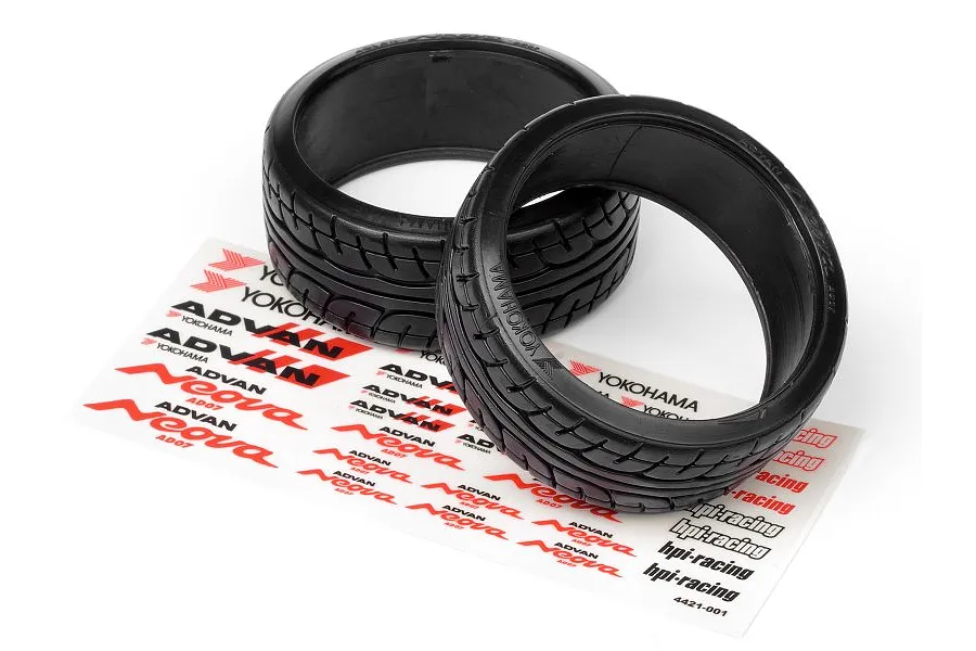 HPI 1.9&amp;quot; T-Drift Advan Neova AD07 Tyres 2Pcs image 8533