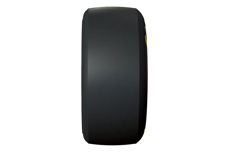 Pro-Line 1/7 Goodyear Nascar 42/100 Belted Tyres On Black Rims 2Pcs image 85350