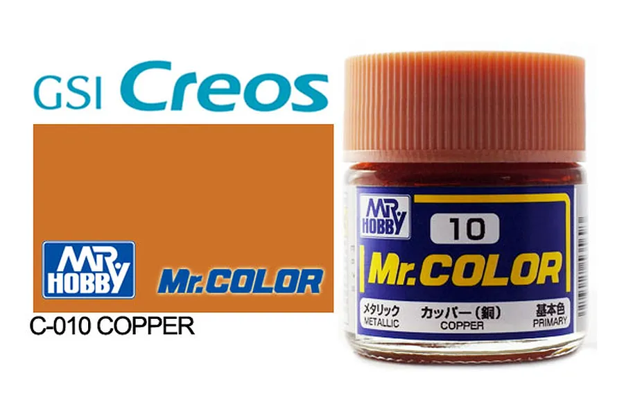 Mr Color Copper Metallic Acrylic Paint 10ml image 85375