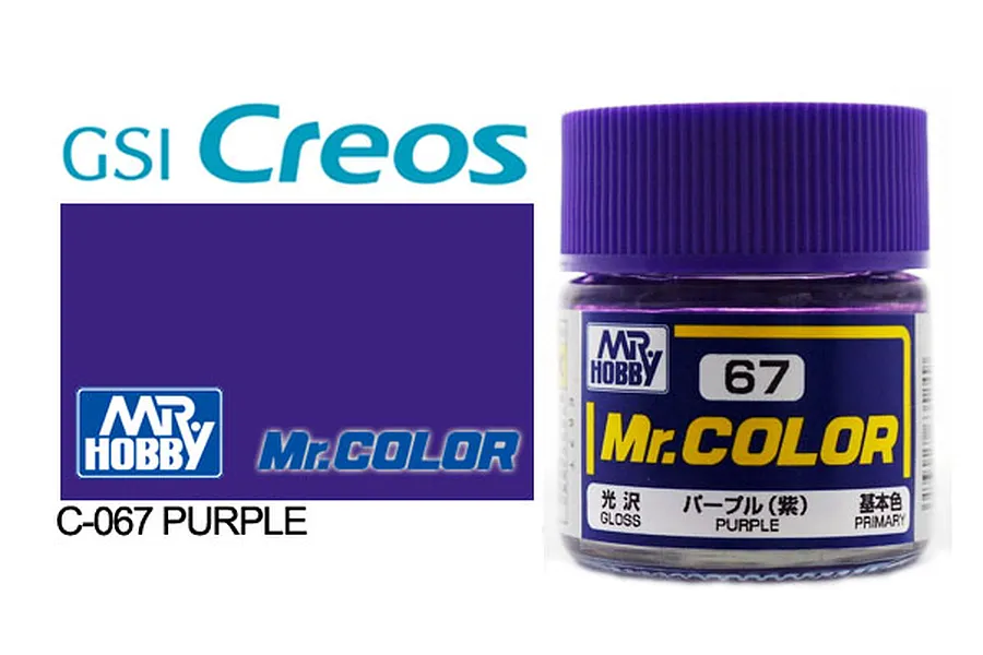 Mr Color Purple Gloss Acrylic Paint 10ml image 85430